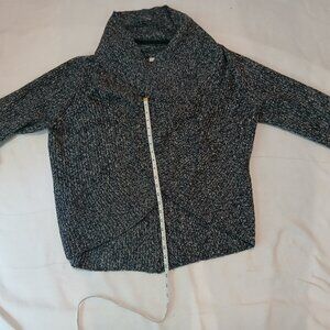 DKNY JEANS High-Low Cardigan